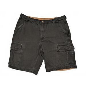 Duluth Trading Company Men's Cargo Shorts - 44 11" Inseam Black Pockets